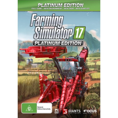  Farming Simulator 17 Platinum Edition PC 